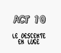 une photo d'Ã©cran de Les Schtroumpfs sur Nintendo Game Boy